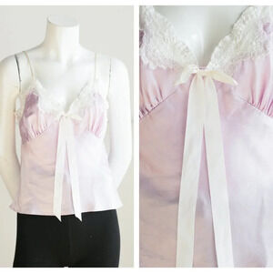 Mary Jo Bruno  Silk Lavender Purple Lingerie Slip